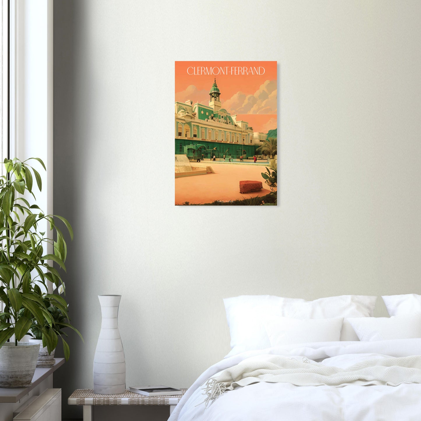 Affiche Clermont-Ferrand Je t'aime colors