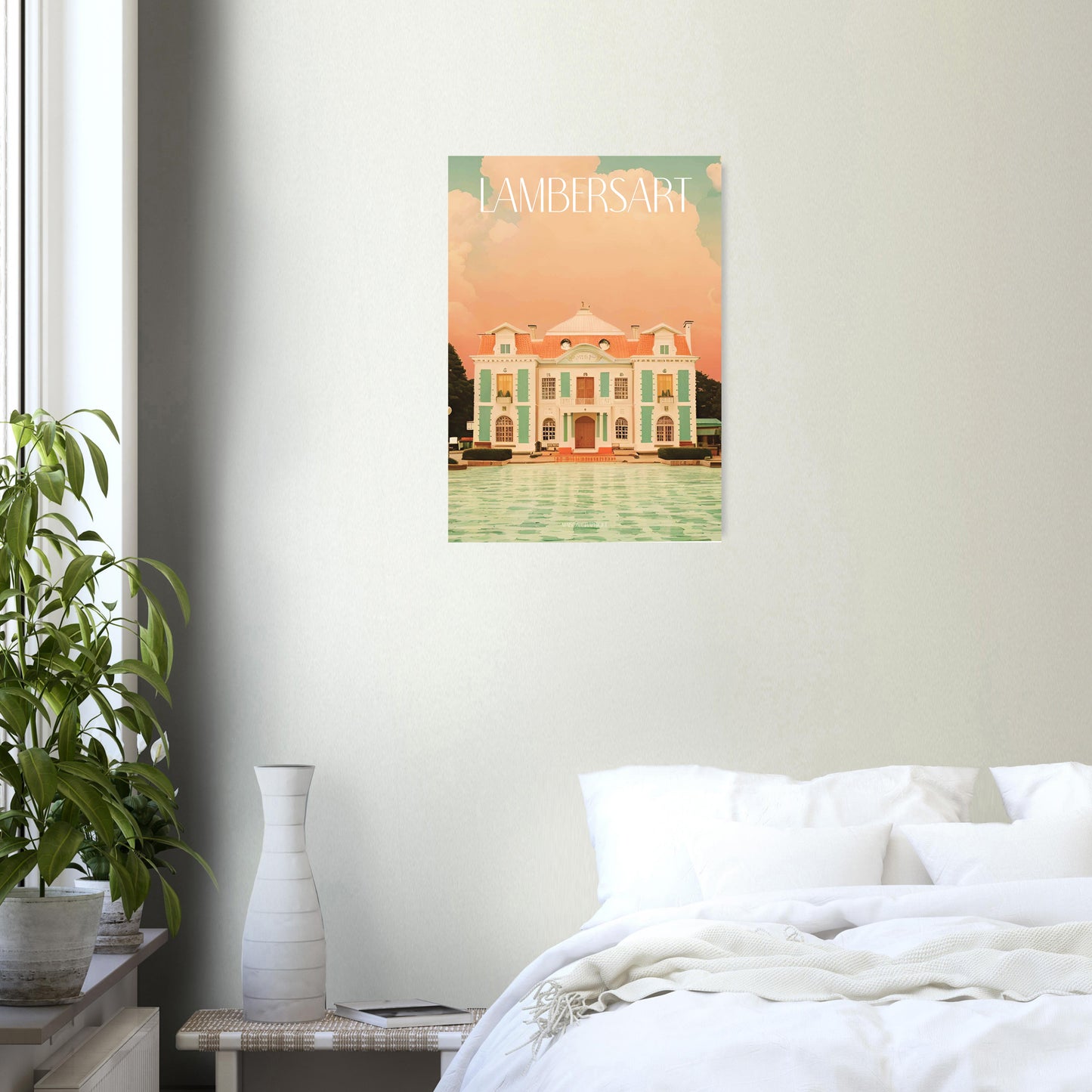Affiche Lambersart Je t'aime colors