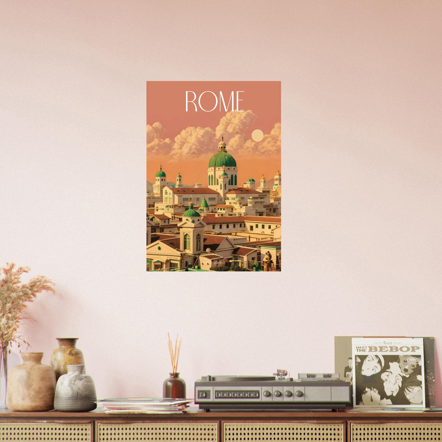 Affiche Rome Je t'aime