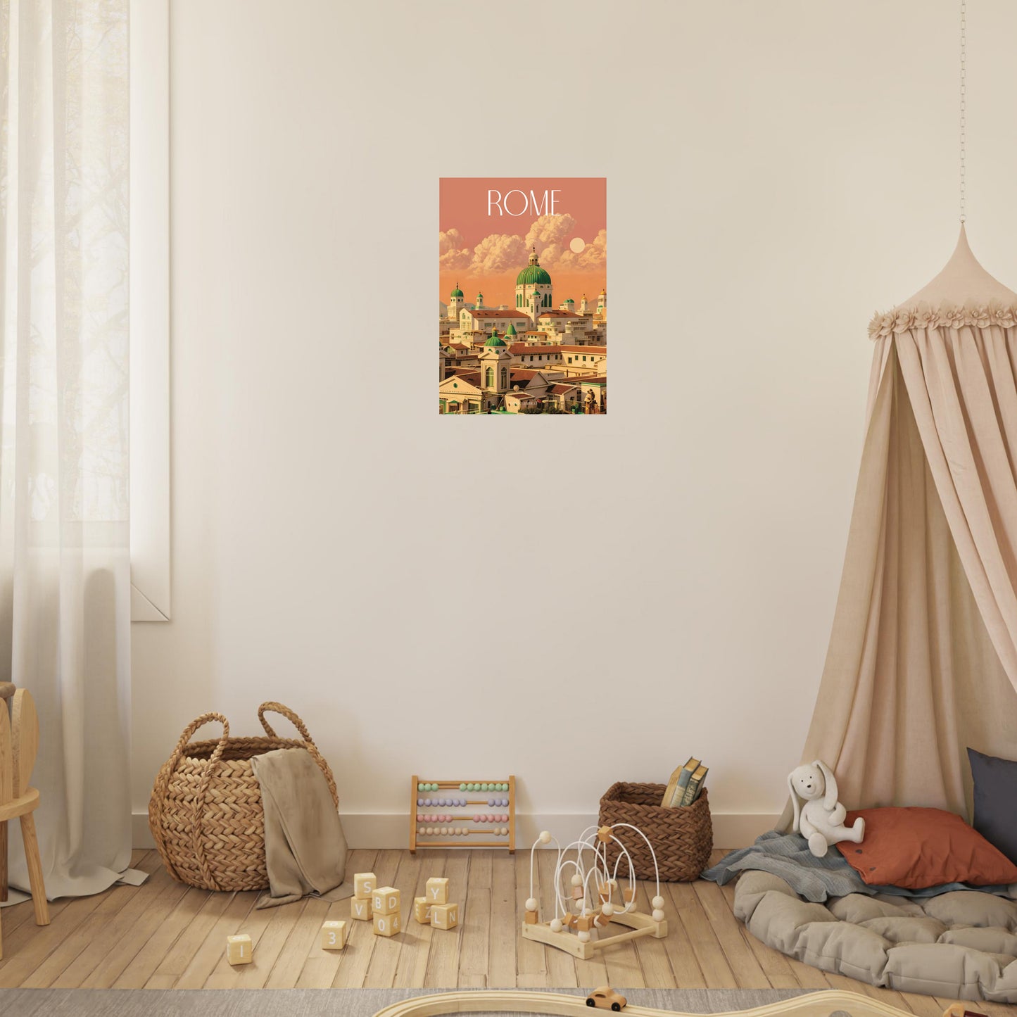 Affiche Rome Je t'aime