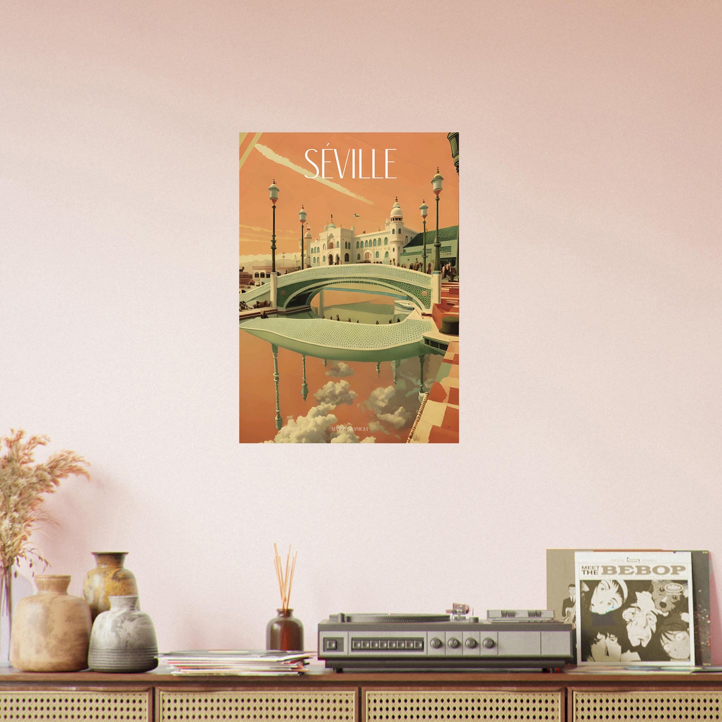 Affiche Séville Je t'aime