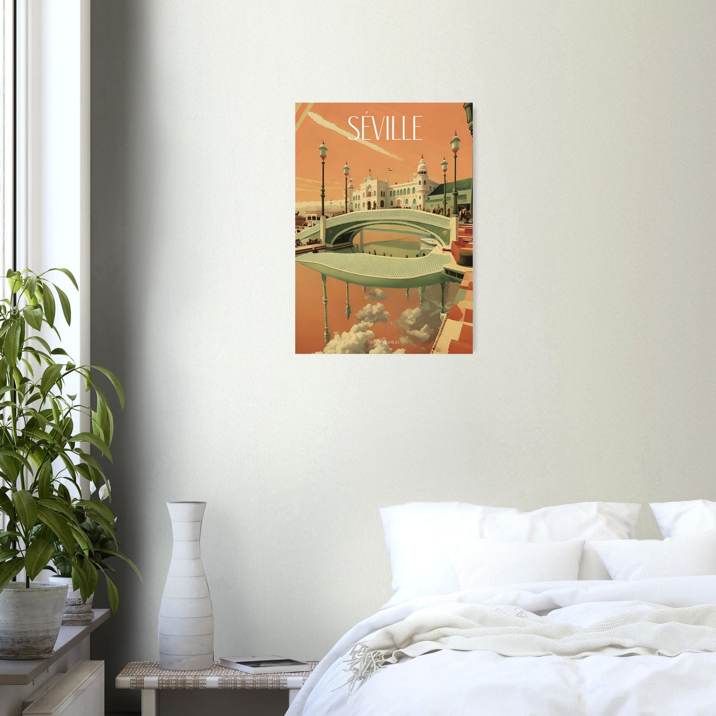 Affiche Séville Je t'aime