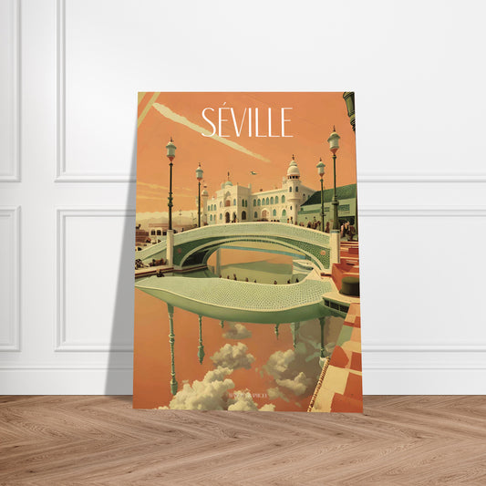 Affiche Séville Je t'aime