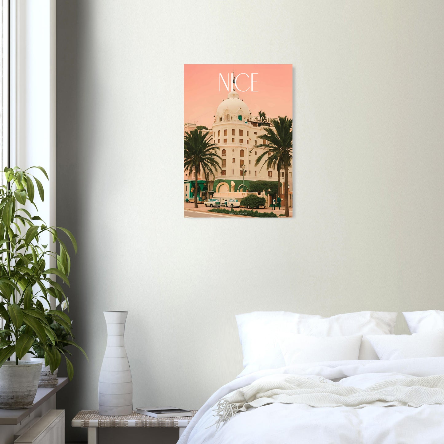 Affiche Nice Je t'aime colors