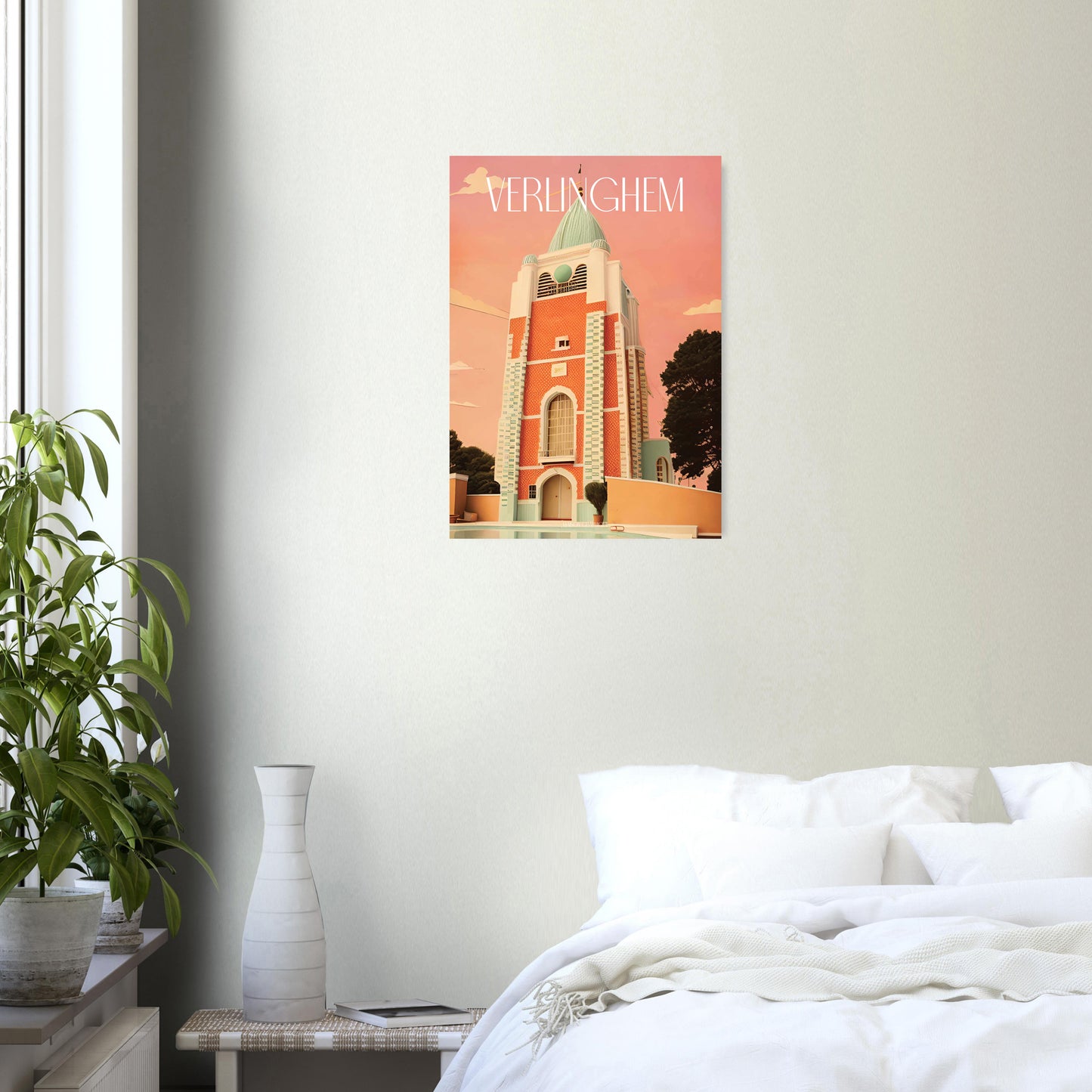 Affiche Verlinghem Je t'aime colors