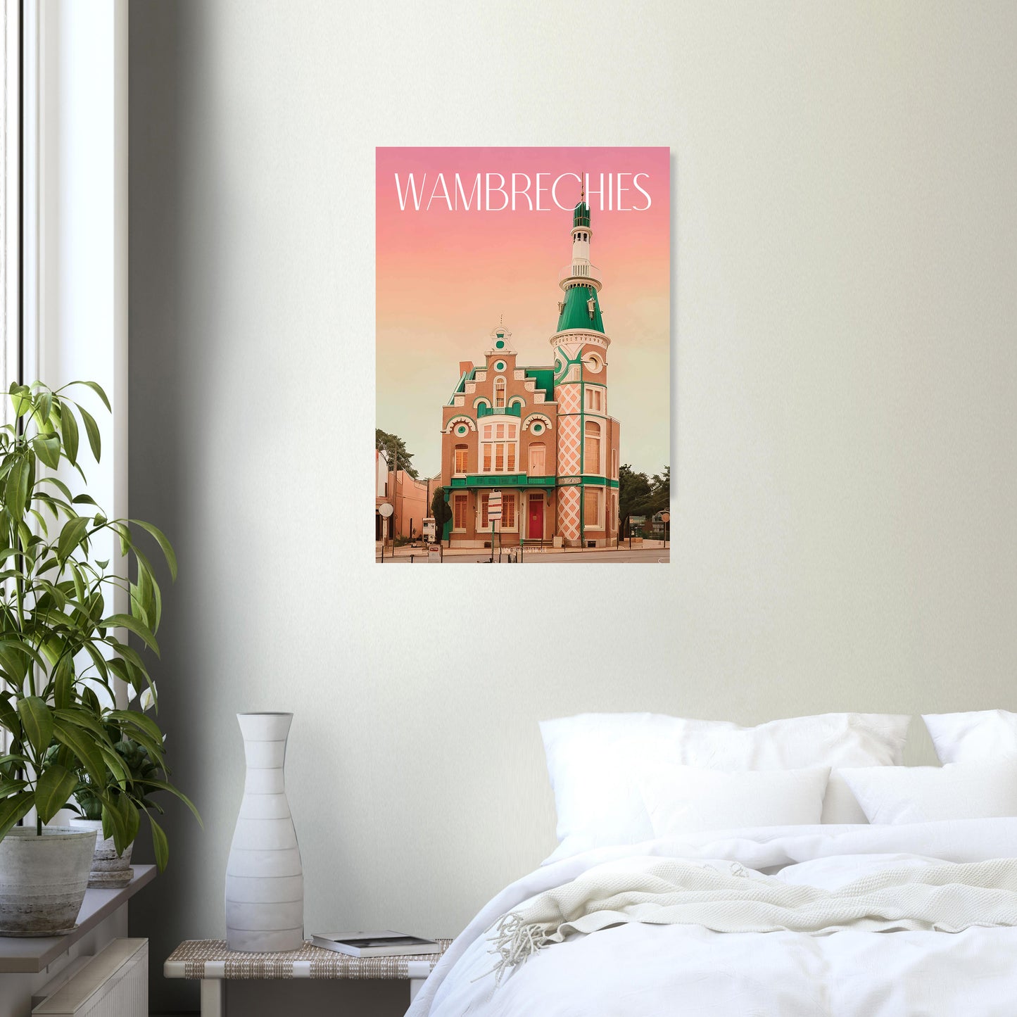 Affiche Wambrechies Je t'aime colors